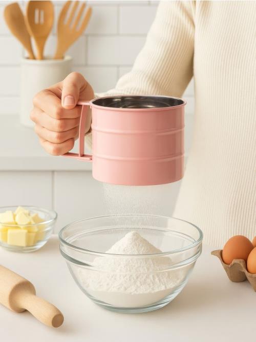 Sinsay - Sito na preosievanie múky - pastelová ružová