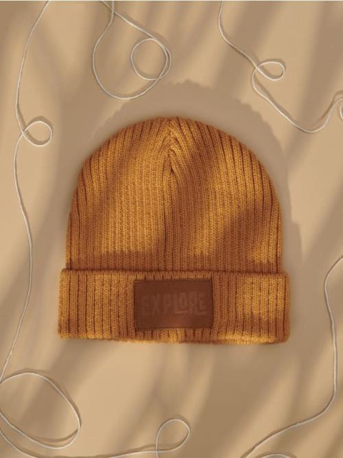 Sinsay - Čiapka beanie - jantárová