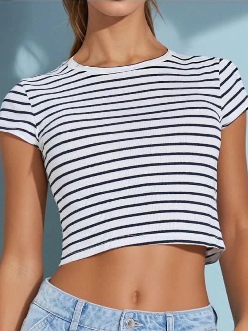 Sinsay - Crop top - viacfarebná
