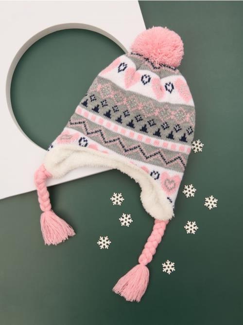 Sinsay - Čiapka beanie s brmbolcom Beetlejuice - viacfarebná
