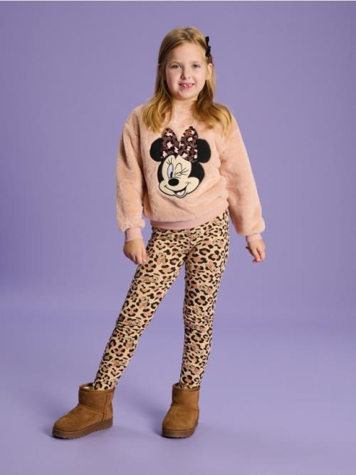 Sinsay - Legíny Minnie Mouse - béžová