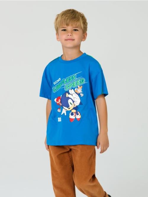 Sinsay - Tričko Sonic the Hedgehog - mid blue