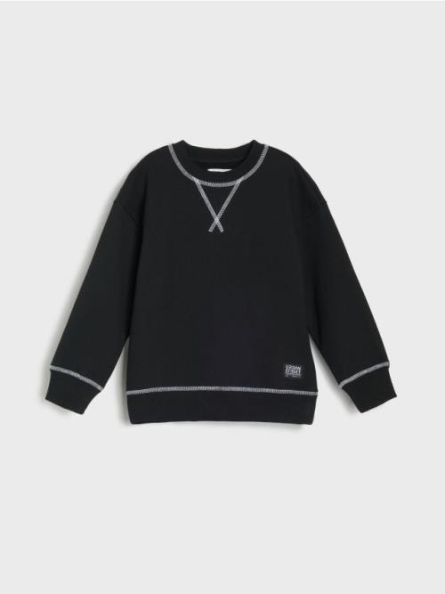 Sinsay - Mikina crewneck - čierna