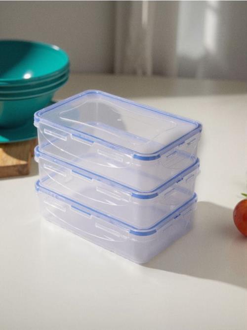 Sinsay - Nádoby na potraviny s viečkom 3 pack - clear