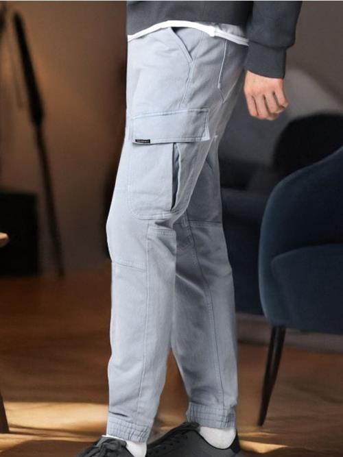 Sinsay - Džínsy regular jogger fit - svetlomodrá