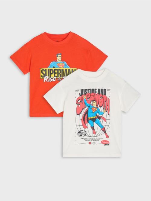 Sinsay - Súprava 2 tričiek Superman - viacfarebná