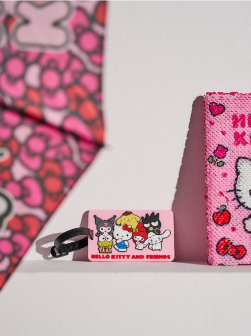 Sinsay - Štítok na batožinu Hello Kitty - ružová