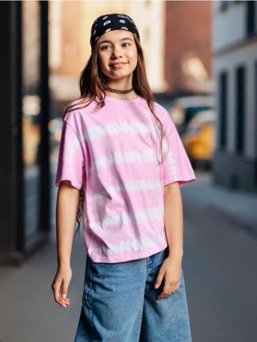 Sinsay - Tričko tie-dye - viacfarebná