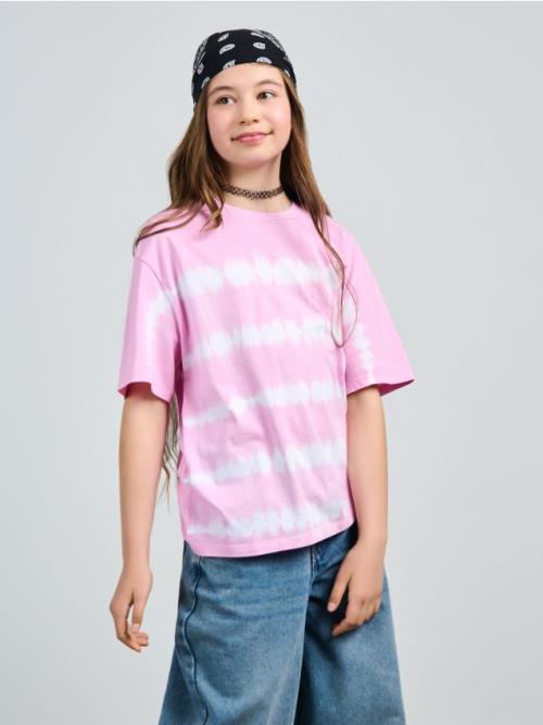 Sinsay - Tričko tie-dye - viacfarebná