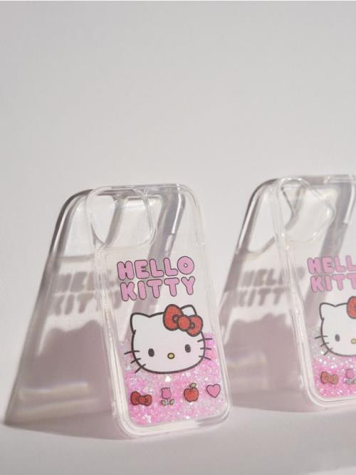 Sinsay - Puzdro na iPhone 15 Hello Kitty - horúca ružová