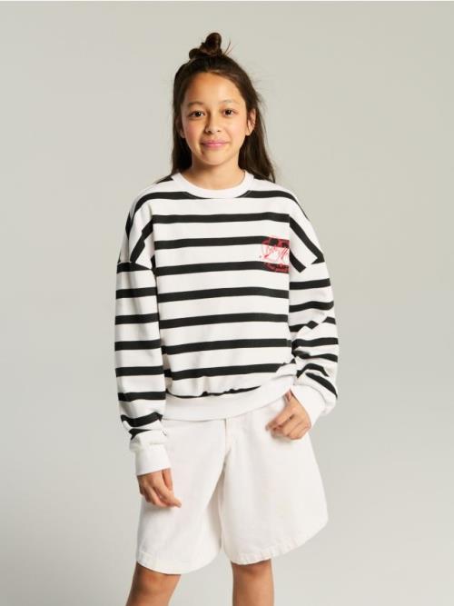 Sinsay - Mikina crewneck - viacfarebná