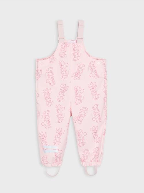 Sinsay - Nepremokavé nohavice Minnie Mouse - pastelová ružová