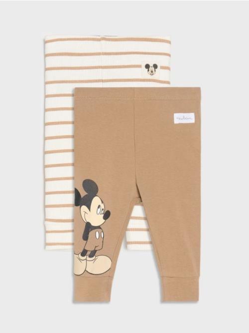 Sinsay - Súprava 2 legín Mickey Mouse - béžová