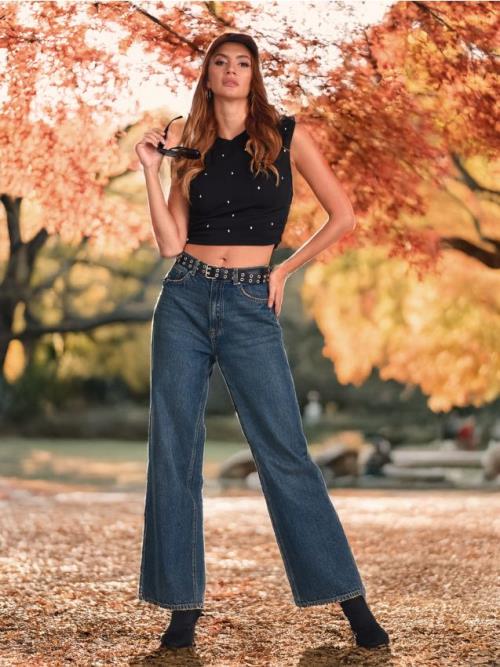 Sinsay - Crop top - čierna